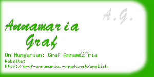 annamaria graf business card